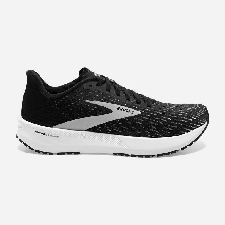 Brooks Women's Hyperion Tempo Road Running Shoes Singapore - Black/Silver/White (43852-RUHV)